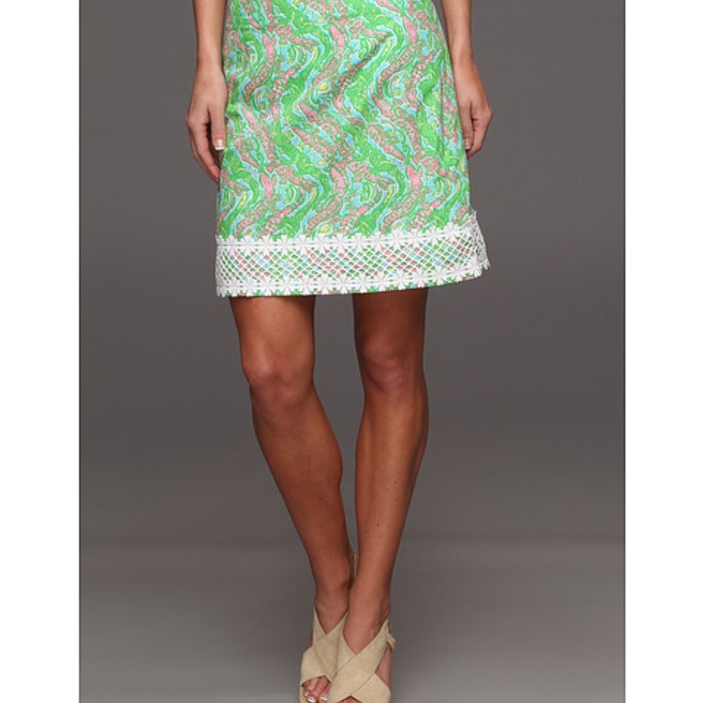 NWOT lilly Pulitzer lavender skirt in chomp chomp!